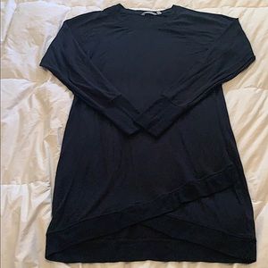 Athleta Black Long Sleeve Dress